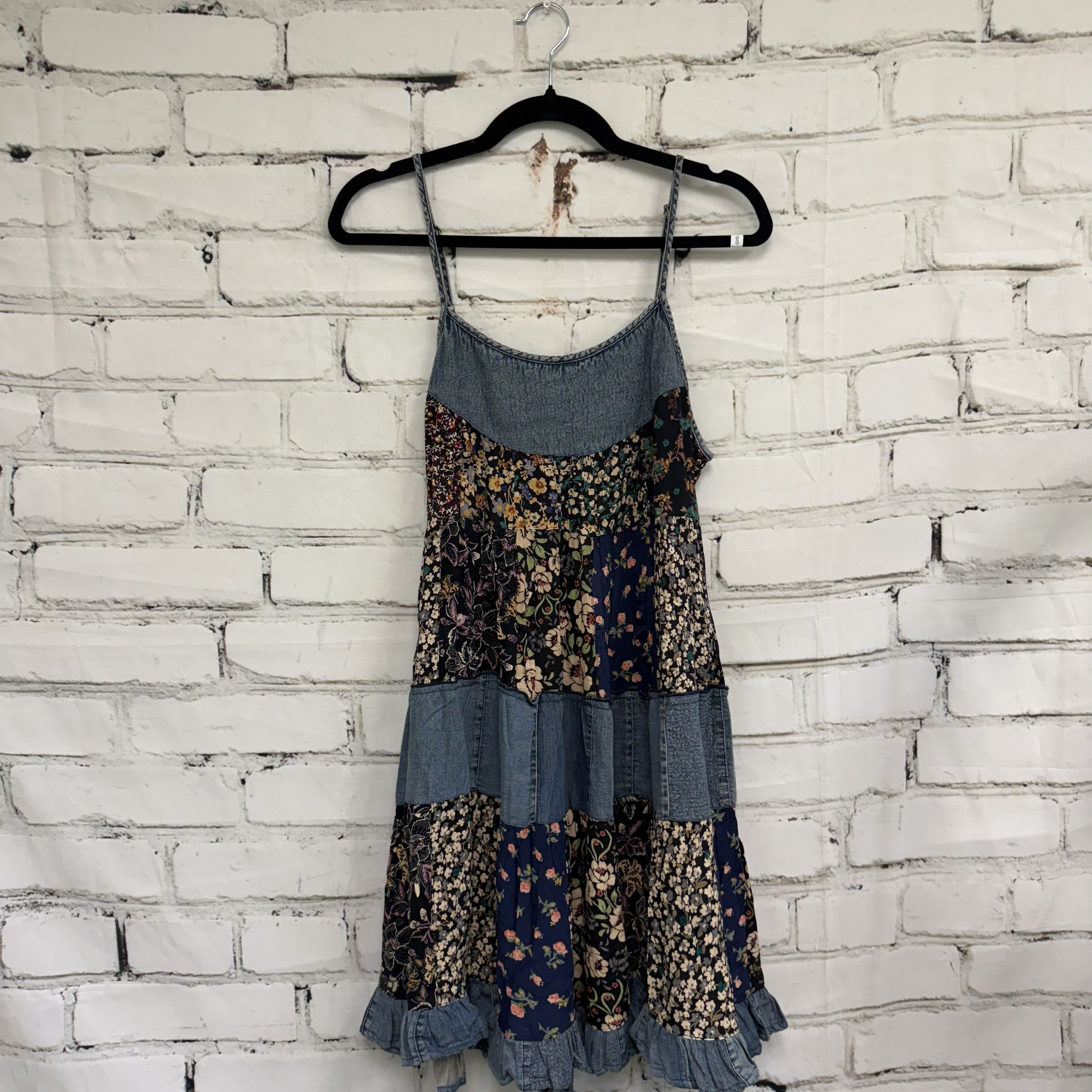 Floral and Denim Sundress